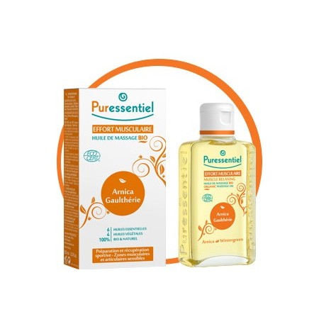 Puressentiel Muscle Relaxing Masszázsolaj 200 ml