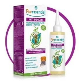 PURESSENTIEL Trattamento Anti Pidocchi Lozione Completa + Pettine