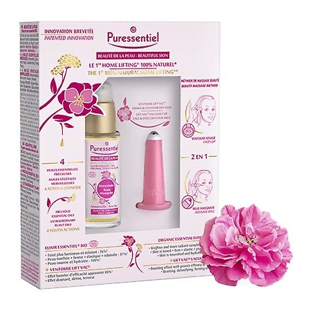 Hjemmeløfteboks PURESSENTIEL Bio 30ml + sugekop