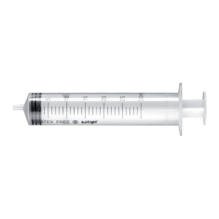 Sprøjte 3 stk uden nål - 20 ml excentrisk cl