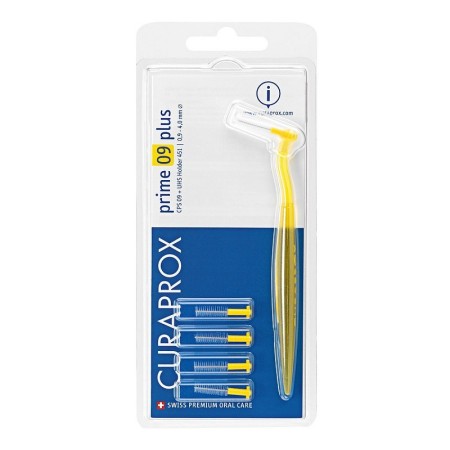 ČOČKE CURAPROX PRIME YELLOW CPS 09 - 0,9 do 4 mm ROČAJ PRIKLJUČEN