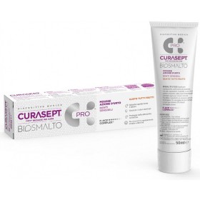 Curasept Biosmalto Sensitive Teeth Mousse az. šok 50 ml vse sadje