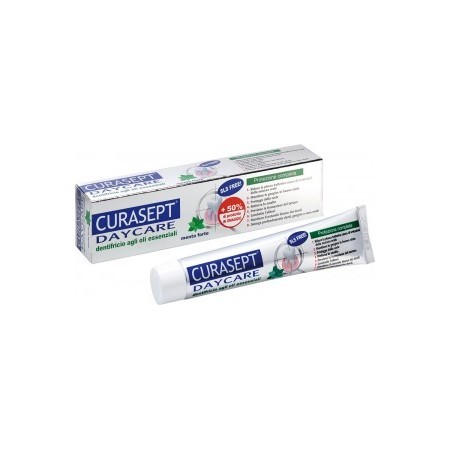 PASTA DENTAL DE CUIDADO DE DÍA 75ML - CON ACEITES ESENCIALES DE MENTA FUERTE