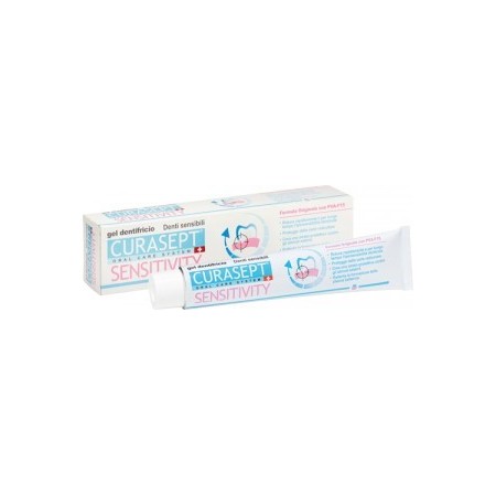 GÉLOVÁ ZUBNÁ PASTA CURASEPT SENSITIVITY - 75 ml - denná kúra