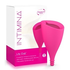 Coppette mestruali riutilizzabili Lily Cup taglia B