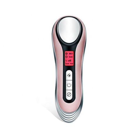 Masajeador facial Anteameado con función Vibración, Masaje frío y caliente