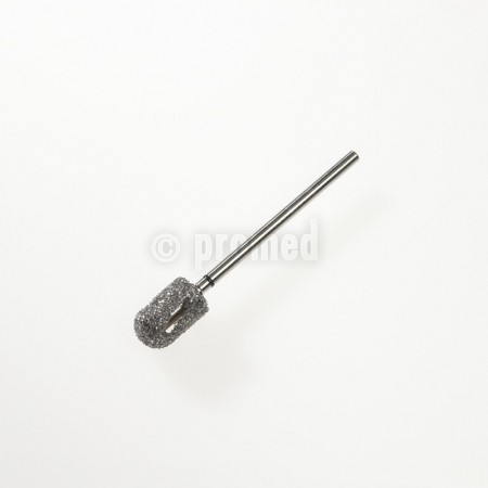 Diamond cutter, rounded roller, small abrasive, rough, hard Promed