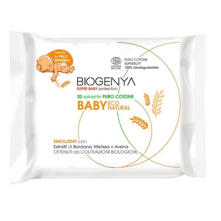 Baby Wipes in Cotton Pocket 20 pcs.