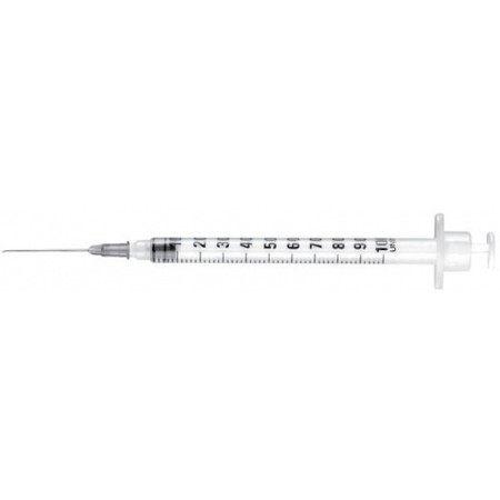 INSU/LIGHT Insulin Syringe 1 ml - 25G 0.5 x 16 mm - 100 pcs.