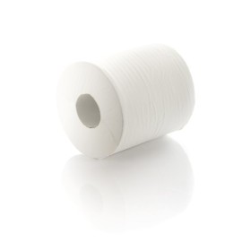 Asciugamani in carta 1 velo in pura cellulosa con strappo ogni 34 cm