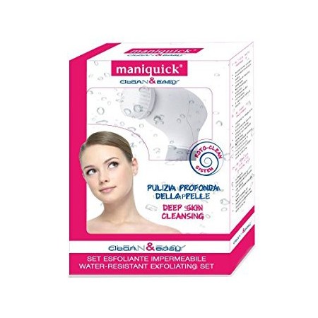 Vodotesná exfoliačná kefka Maniquick Perfect