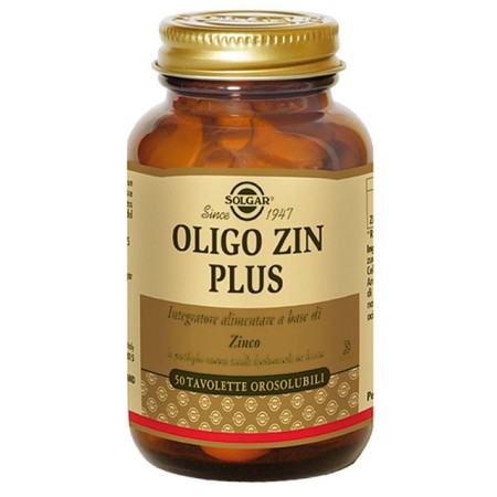 Solgar Oligo Zin Plus 50 Orodispersible Tablets
