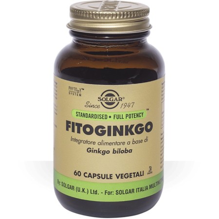 Solgar Fitoginkgo 60 vegetarijanskih kapsul