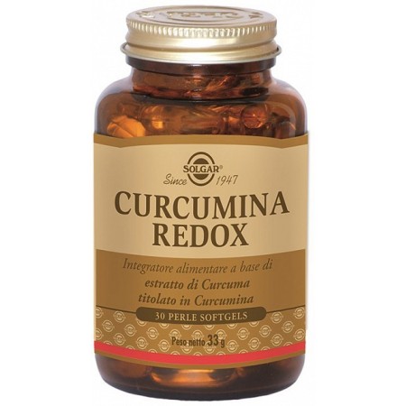 Solgar Curcumin Redox 30 mehkih gelov biserov