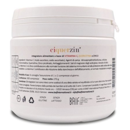 Ciquerzin 300 compresse, integratore alimentare antiossidante