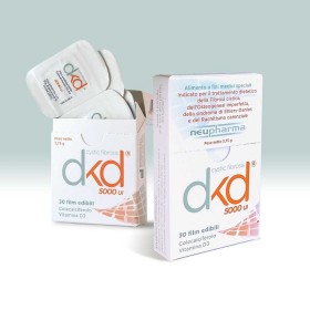DKD 5000 - orodisperzibilni film 5.000 IU Vitamin D3 Holekalciferol - 30 lm