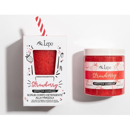 STRAWBERRY SMOOTHIE GOMMAGE - Piling za tijelo od jagoda - 250 ml