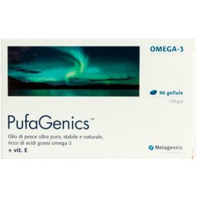 Pufagenics Metagenics Fiskolja Supplement 90 kapslar