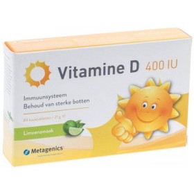 Vitamine D 400 IE Metagenics 84 tabletten