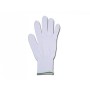 Guanti in cotone - misura 7 - bianchi - conf. 10 paia