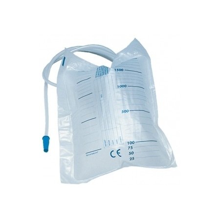 2 L Seng Urinposer med 90 cm Tube uden afløb - 30 stk.