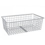 Cesta de acero cromado