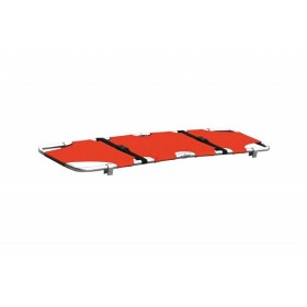 Foldable Stretcher In Anodized Aluminum - With 4 Feet