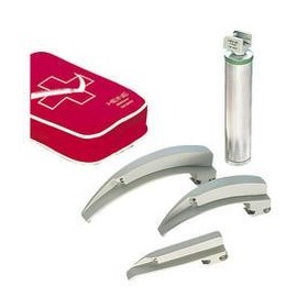 Reusable Laryngoscope Blades with F.O. HEINE SANALON+ Miller 4