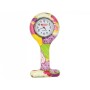 Orologio per infermieri - rotondo - fantasia colori
