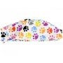 Patterned cap - footprints - l