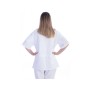Button-up jacka - bomull/ pol.-donna xs vit