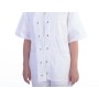 Button-up jacka - bomull/ pol.-donna xs vit