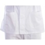 Jacket with buttons-cotton/pol.-unisex xxl white