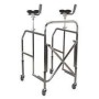 Foldbar rollator med højdejusterbar antibrachial støtte