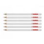 Gima dermatological pencil - white - pack 6 pcs.