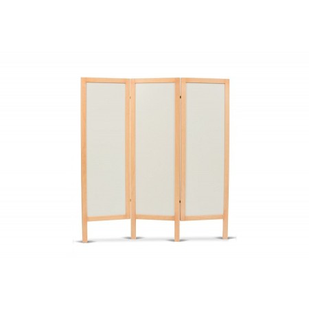 Dřevěná dělicí stěna - 3 dveře z MDF