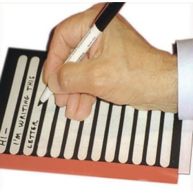 Guide manuel multiligne pour l'écriture au format A4 pour les malvoyants