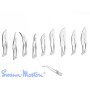 Hojas de bisturí Swann-Morton con n.º 10 - Estéril - Paquete 100 uds.