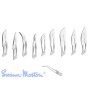 Swann-Morton scalpelmesjes met nr. 24 - steriel - Pack 100 stuks