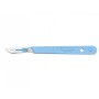 Scalpel Swann-Morton avec lame en acier inoxydable n.21 - stérile - pack. 10 pièces.