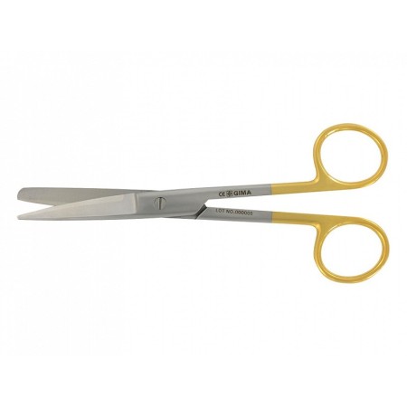 Gerade Schere c.t. abwechselnden Spitzen - 14,5 cm