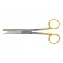 Gerade Schere c.t. abwechselnden Spitzen - 14,5 cm