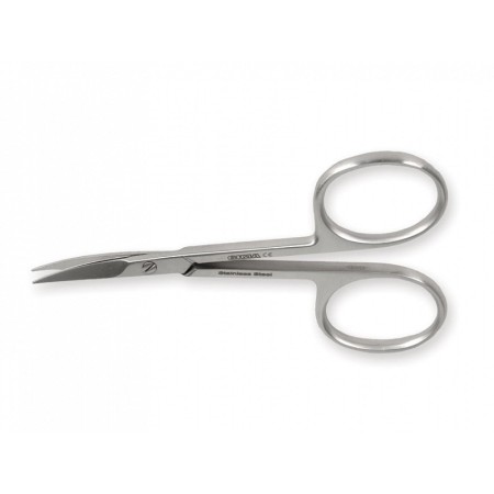Nagelbandssax - böjd - 9,5 cm