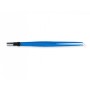 Gebogen bipolaire pincet 18 cm - 0,3 mm tips