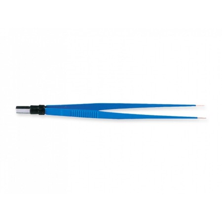 Gerade bipolare Pinzette 18 cm - 0,3 mm Spitzen
