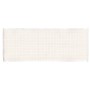 Carta termica ecg 108x23 mmxm - rotolo griglia arancio - 10 rotoli