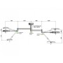 Lampa operacyjna pentalowa 63N+30N - podwójny sufit