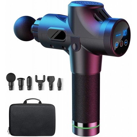 Masażer perkusyjny z 30 prędkościami do 3 300 obr./min