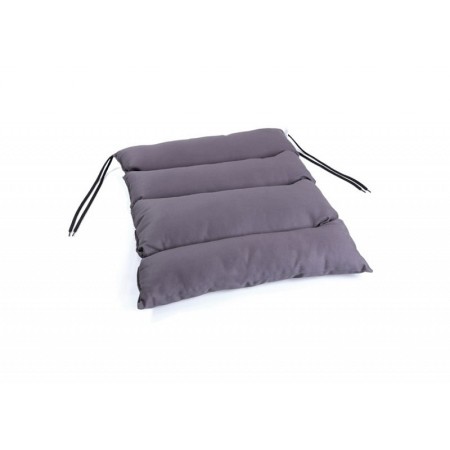 Silicone Hollow Fiber Cushion - Back - 4 Differentiated Sections - Cotton Cover