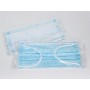 Gisafe filtrierende OP-Maske 98% 3-lagig Typ IIR mit Gummibändern - Erwachsene - hellblau - einzeln verpackt - Box -